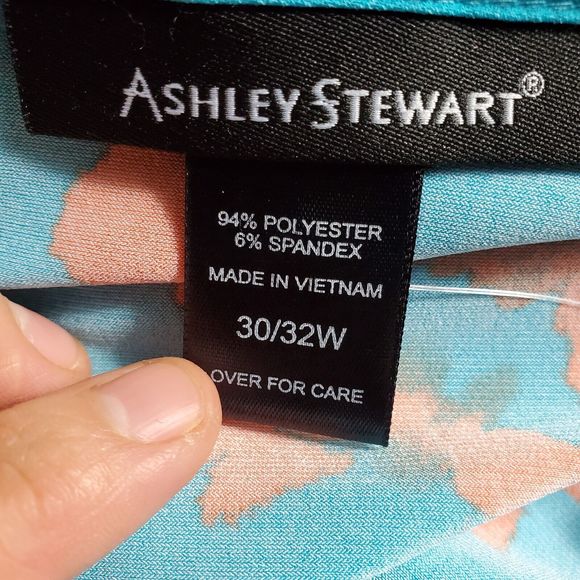 Ashley Stewart Printed Bead Embellished Jumpsuit Size 30/32W NWT - Picture 11 of 14